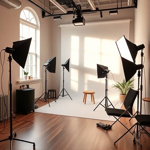 Indbydende studio miljø